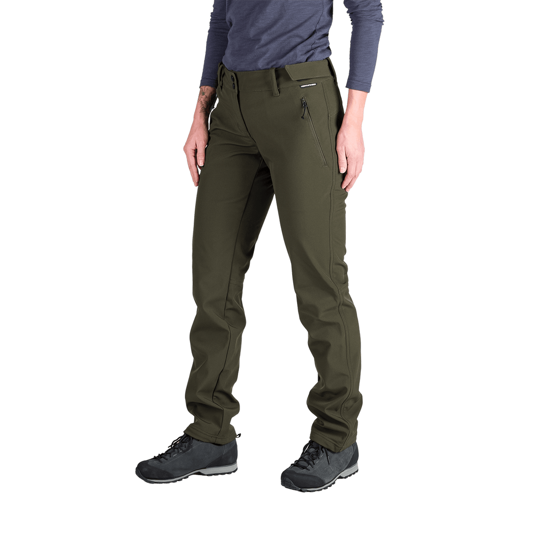 NO-6035OR women's softshell pants 3L KATY