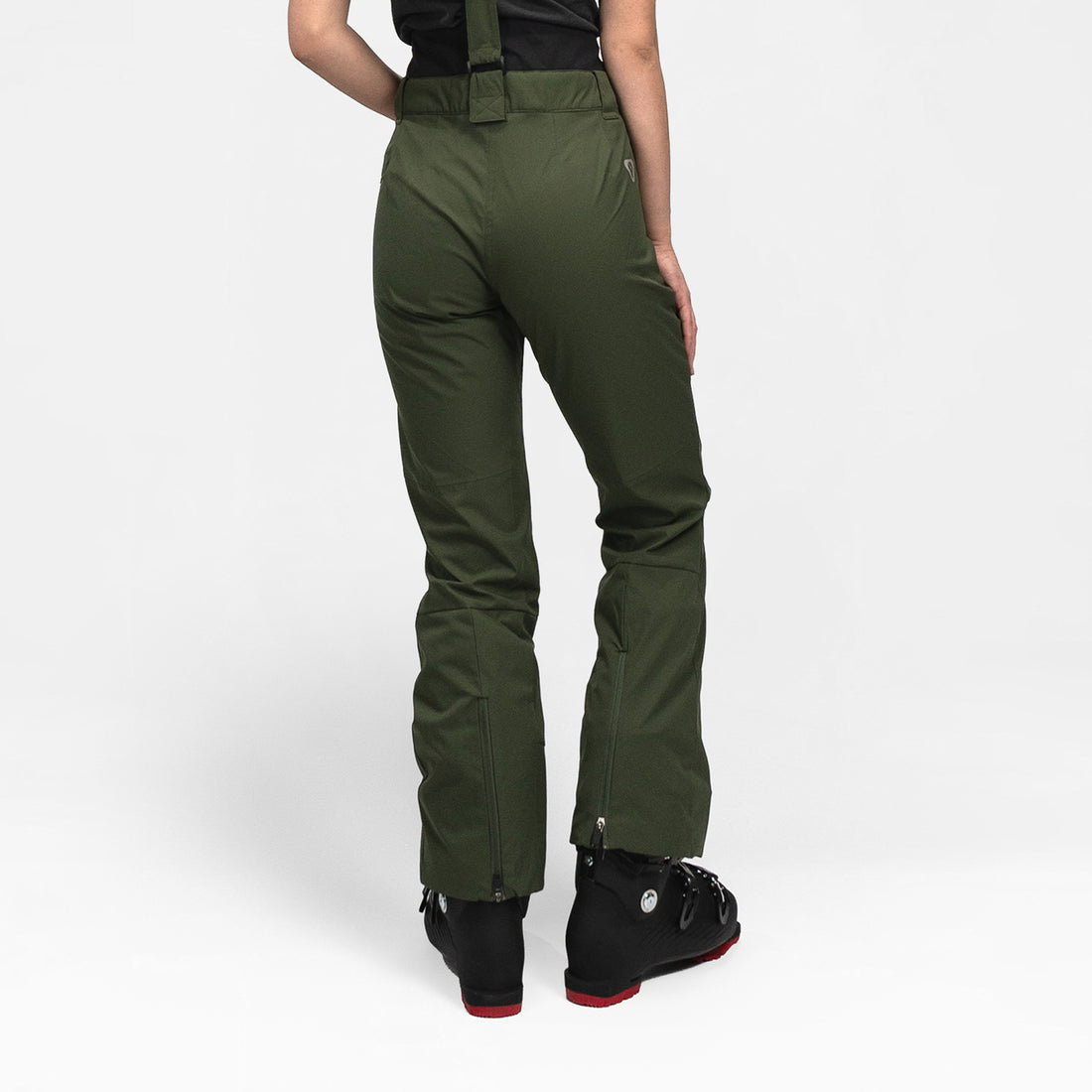 NO-6046SNW women's ski comfortable trousers with braces MYLEE