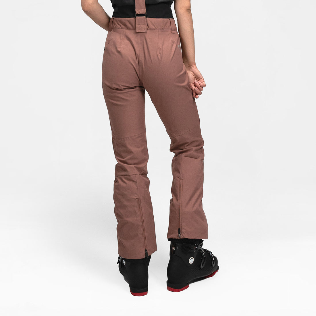 NO-6046SNW women's ski comfortable trousers with braces MYLEE