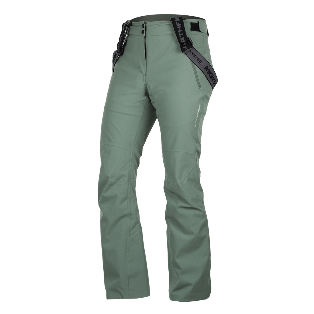 NO-6047SNW women's ski comfortable trousers with braces SOFIA