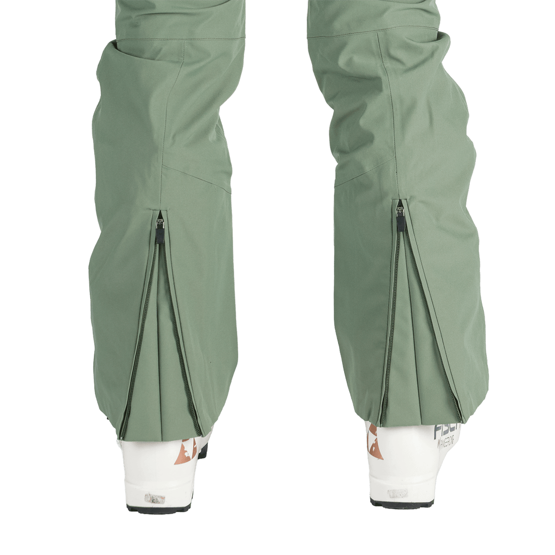 NO-6047SNW women's ski comfortable trousers with braces SOFIA