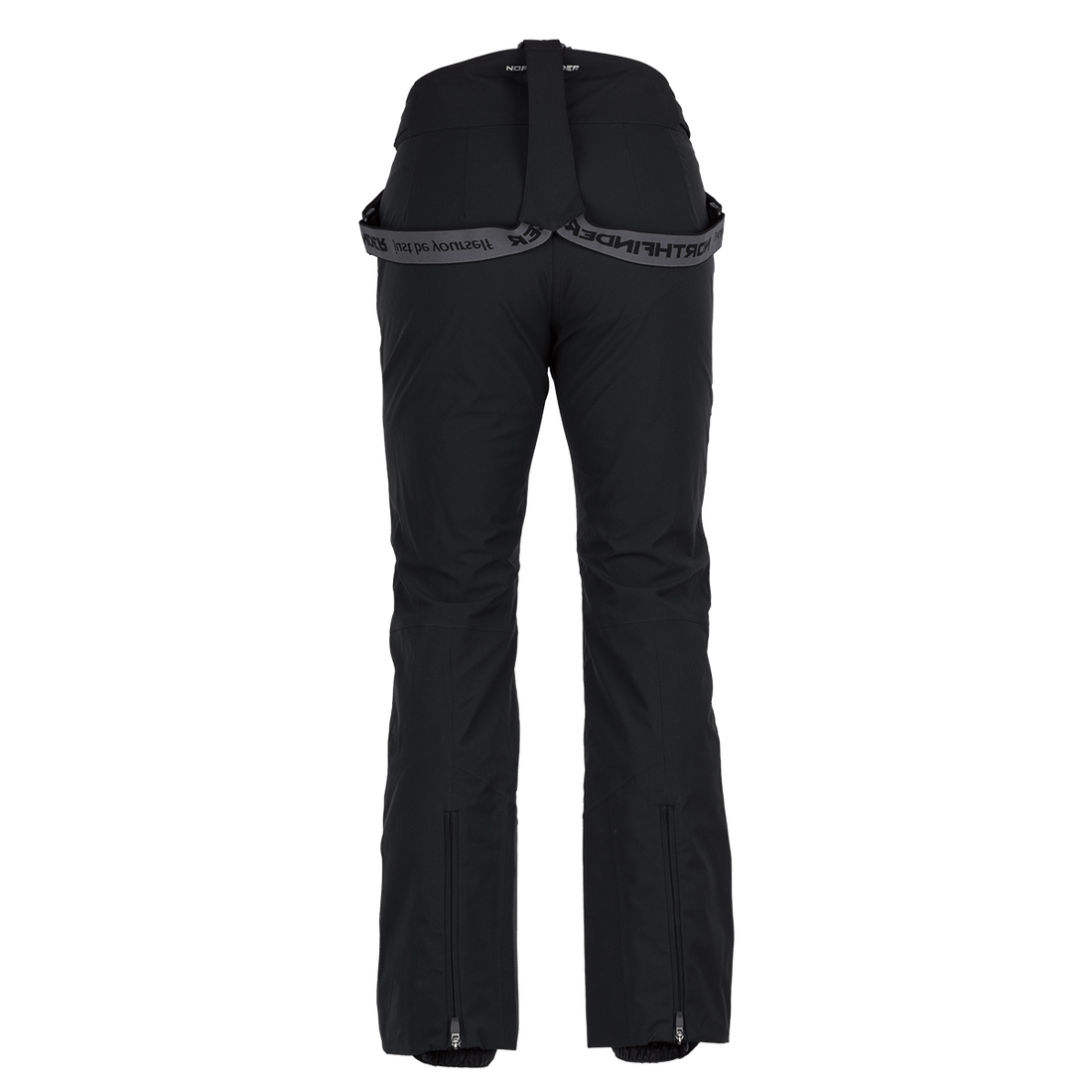 NO-6047SNW women's ski comfortable trousers with braces SOFIA