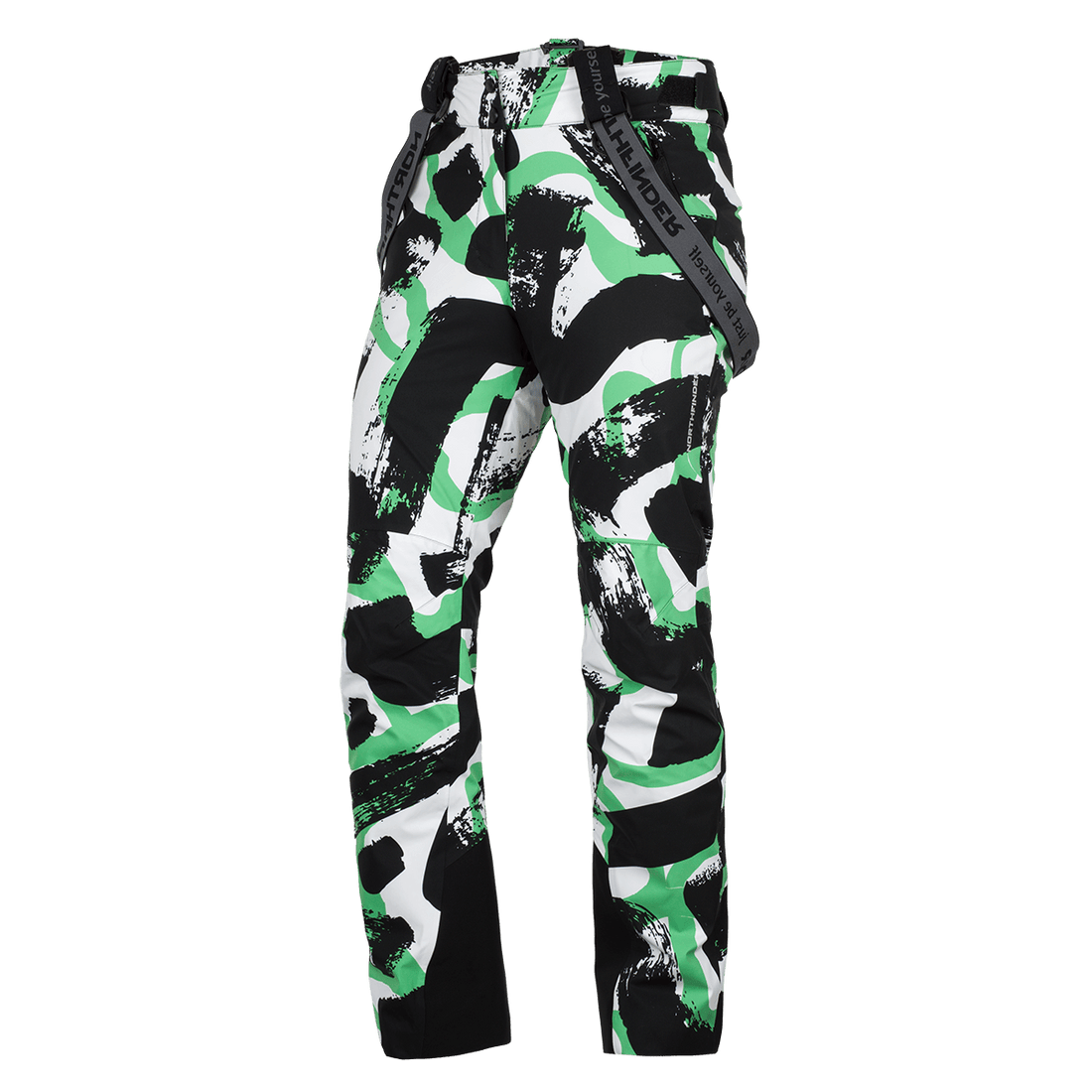 NO-6048SNW women's ski allover print trousers ISABELL