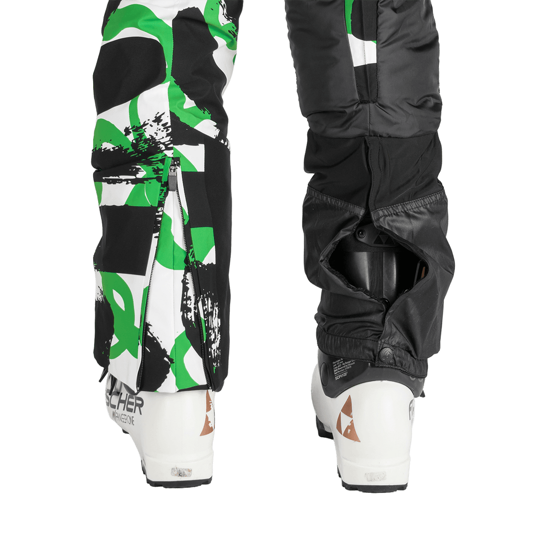 NO-6048SNW women's ski allover print trousers ISABELL
