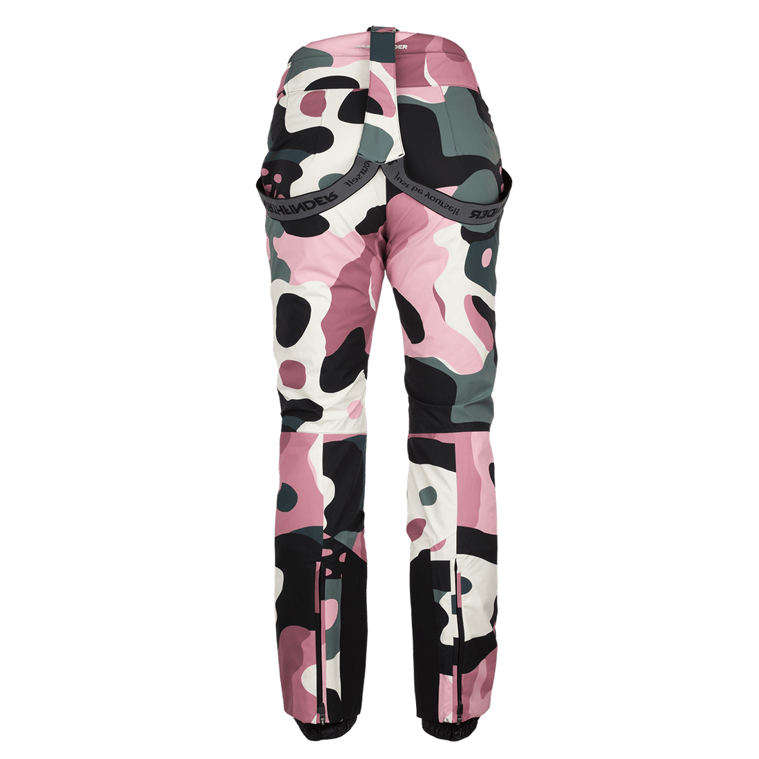 NO-6048SNW women's ski allover print trousers ISABELL