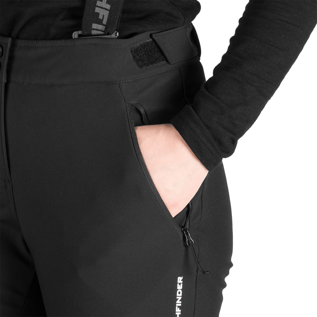 NO-6049SNW women's ski softshell trousers TAYA