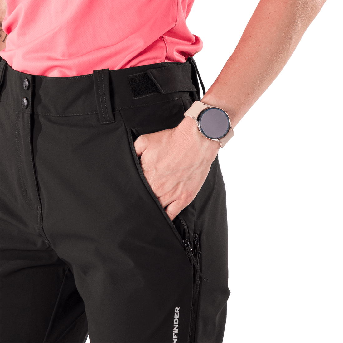 NO-6063OR women's outdoor windproof softshell pants 3L ESPERANZA