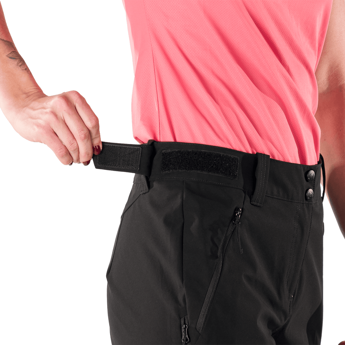 NO-6063OR women's outdoor windproof softshell pants 3L ESPERANZA