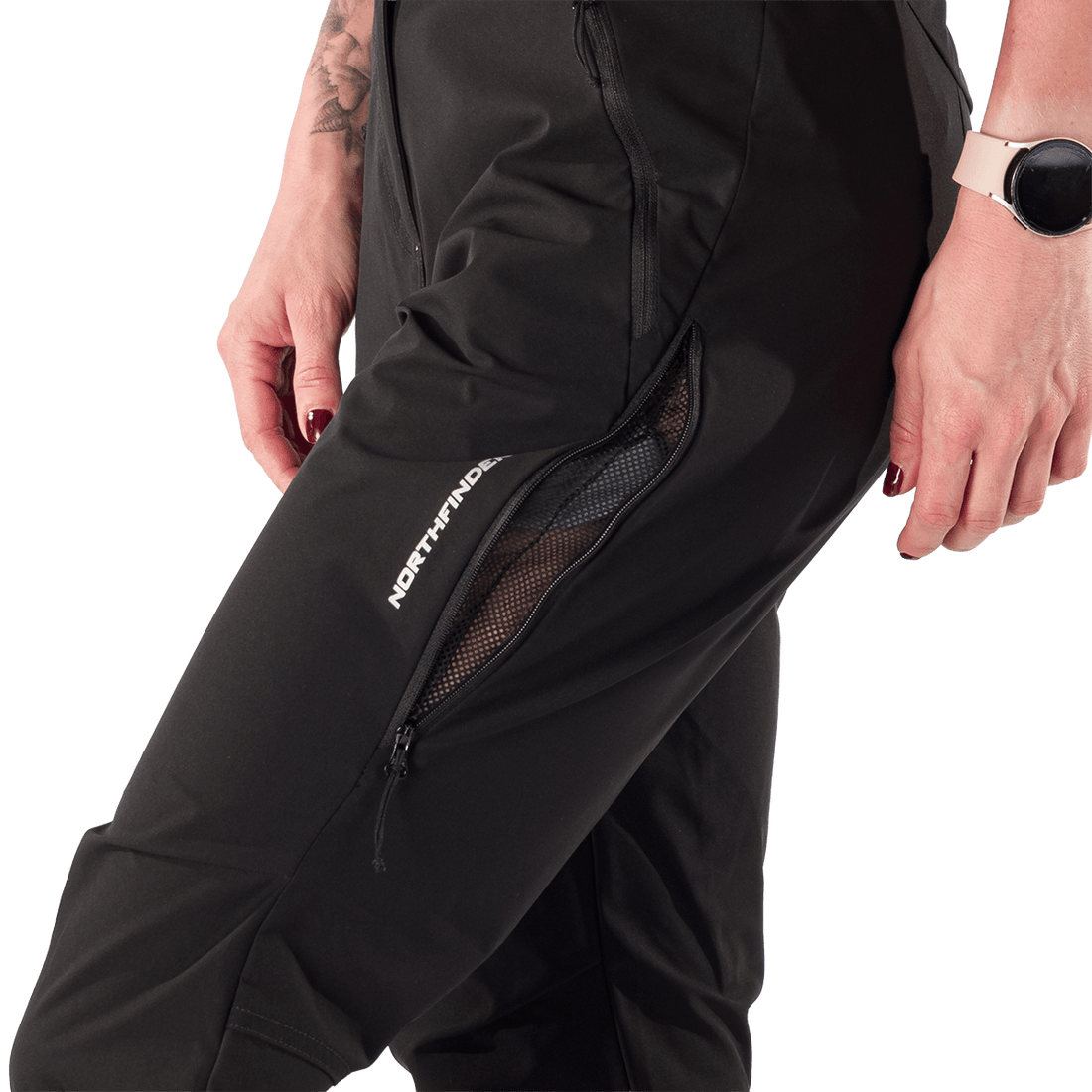 NO-6063OR women's outdoor windproof softshell pants 3L ESPERANZA