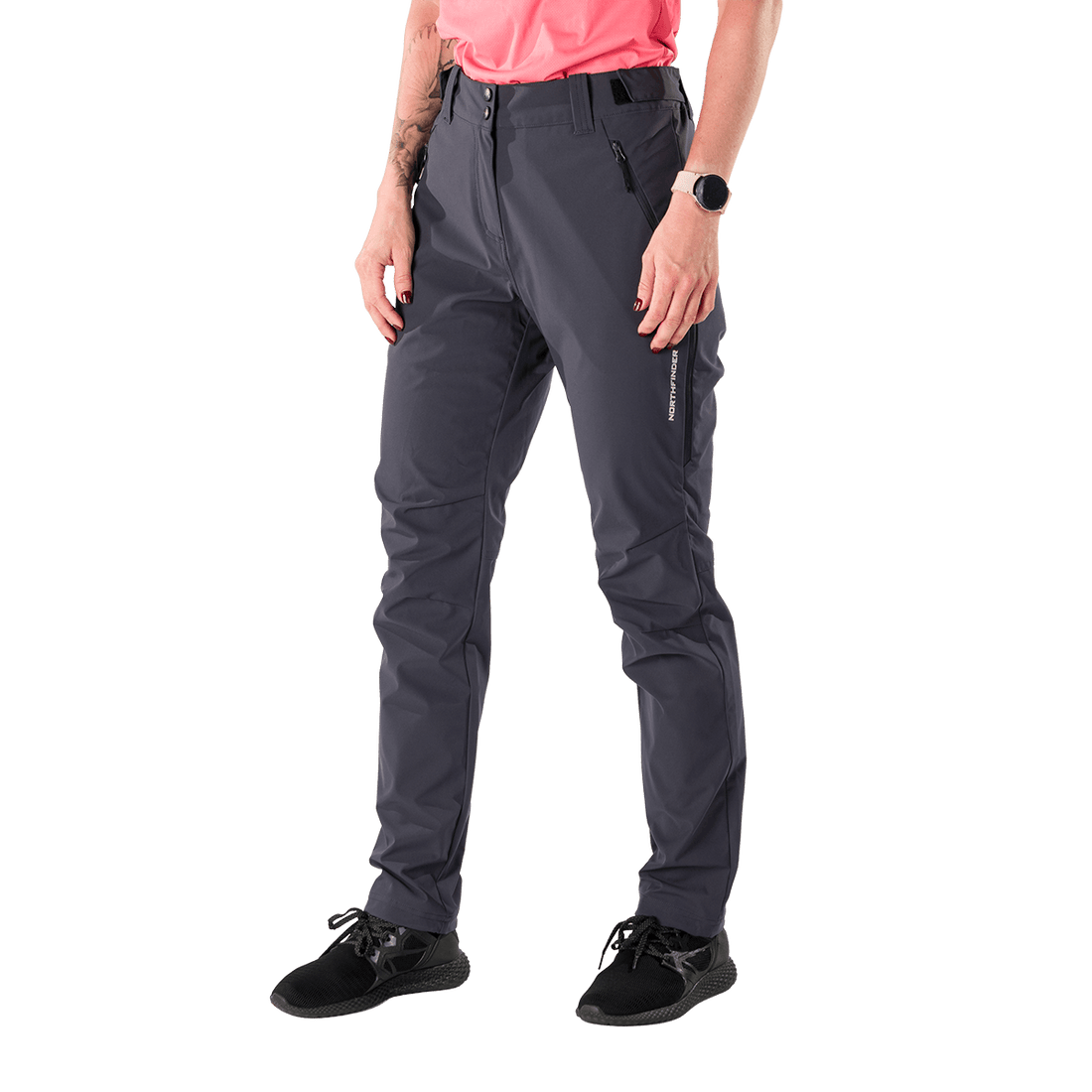 NO-6063OR women's outdoor windproof softshell pants 3L ESPERANZA