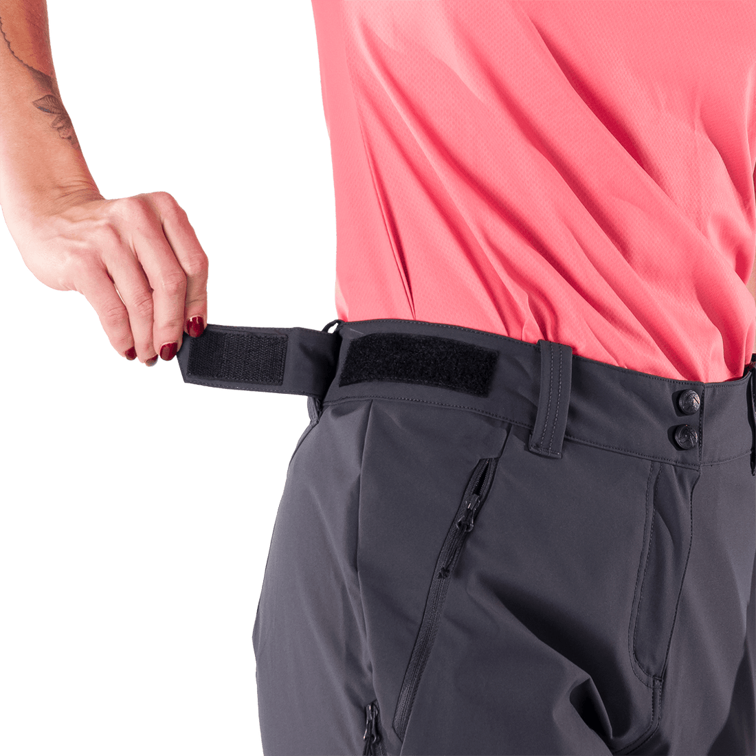 NO-6063OR women's outdoor windproof softshell pants 3L ESPERANZA