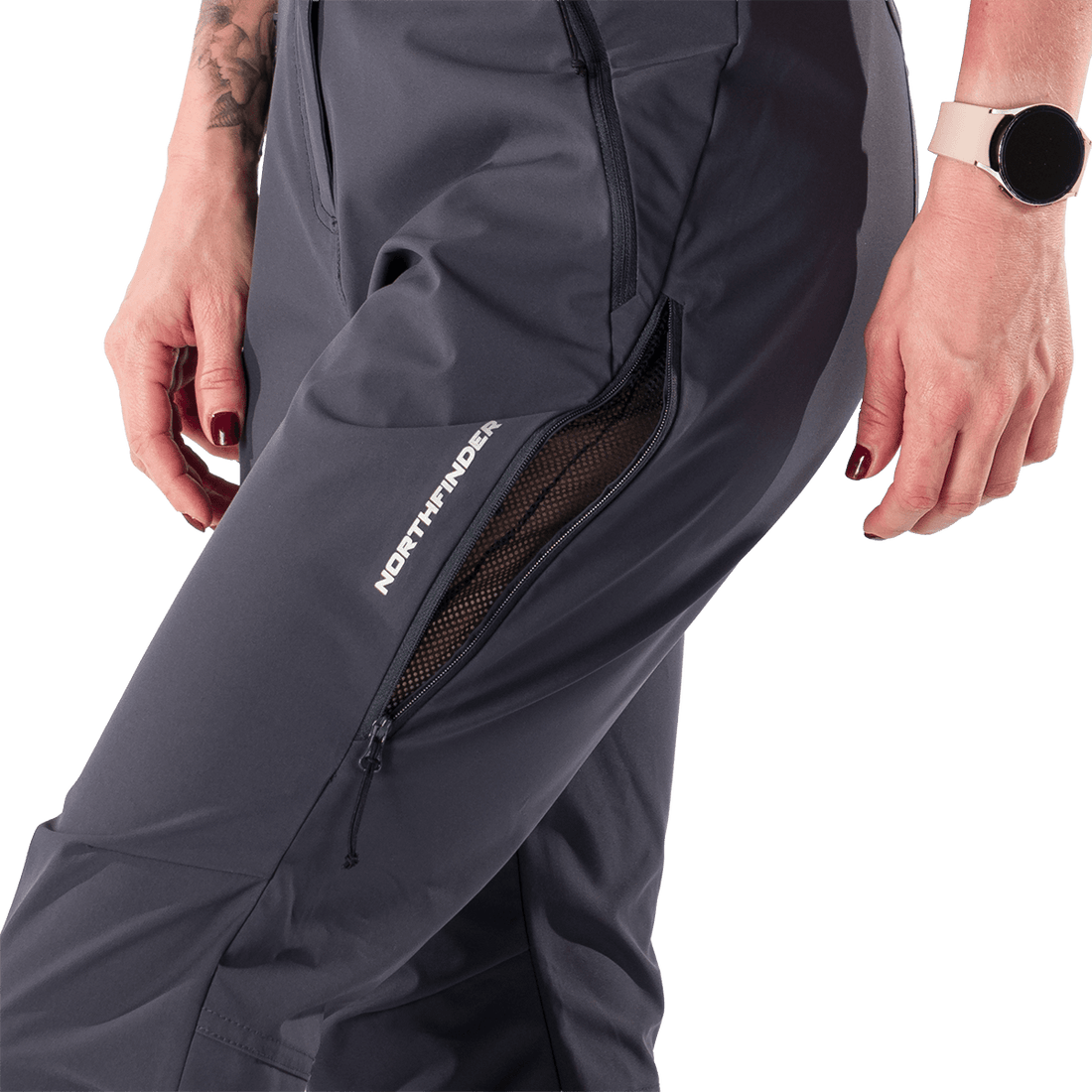 NO-6063OR women's outdoor windproof softshell pants 3L ESPERANZA