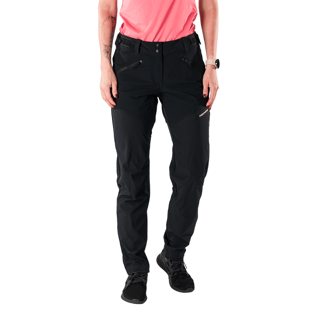 NO-6065OR women's trekking hybrid softshell pants MAYTE