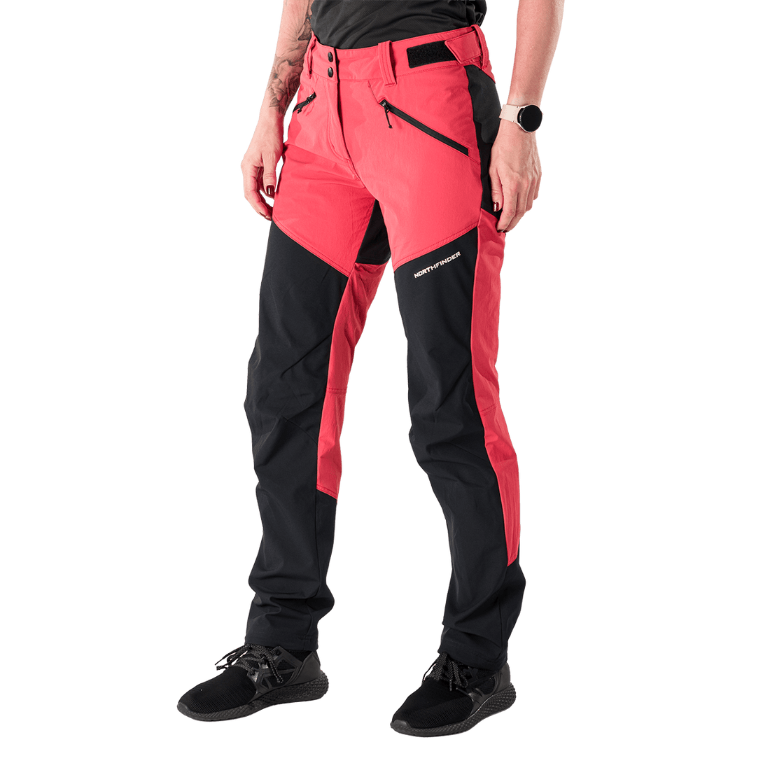 NO-6065OR women's trekking hybrid softshell pants MAYTE