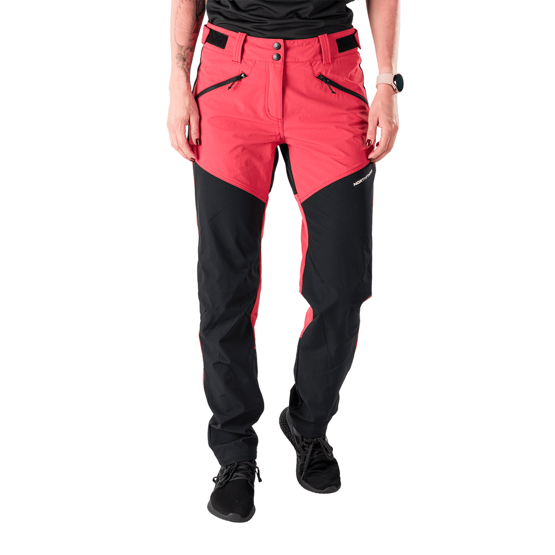 NO-6065OR women's trekking hybrid softshell pants MAYTE