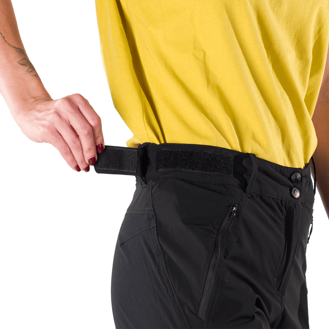 NO-6067OR women's trekking combi pants MENCIA