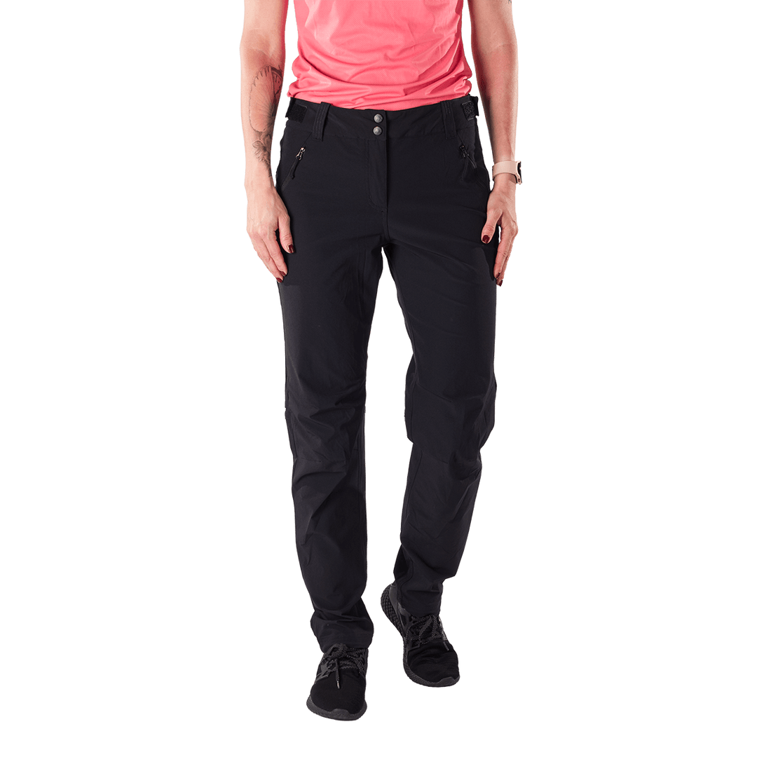 NO-6068OR women's travel elastic pants AINHOA
