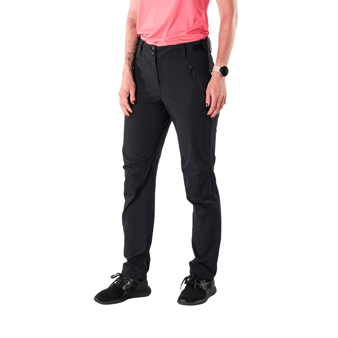 NO-6068OR women's travel elastic pants AINHOA