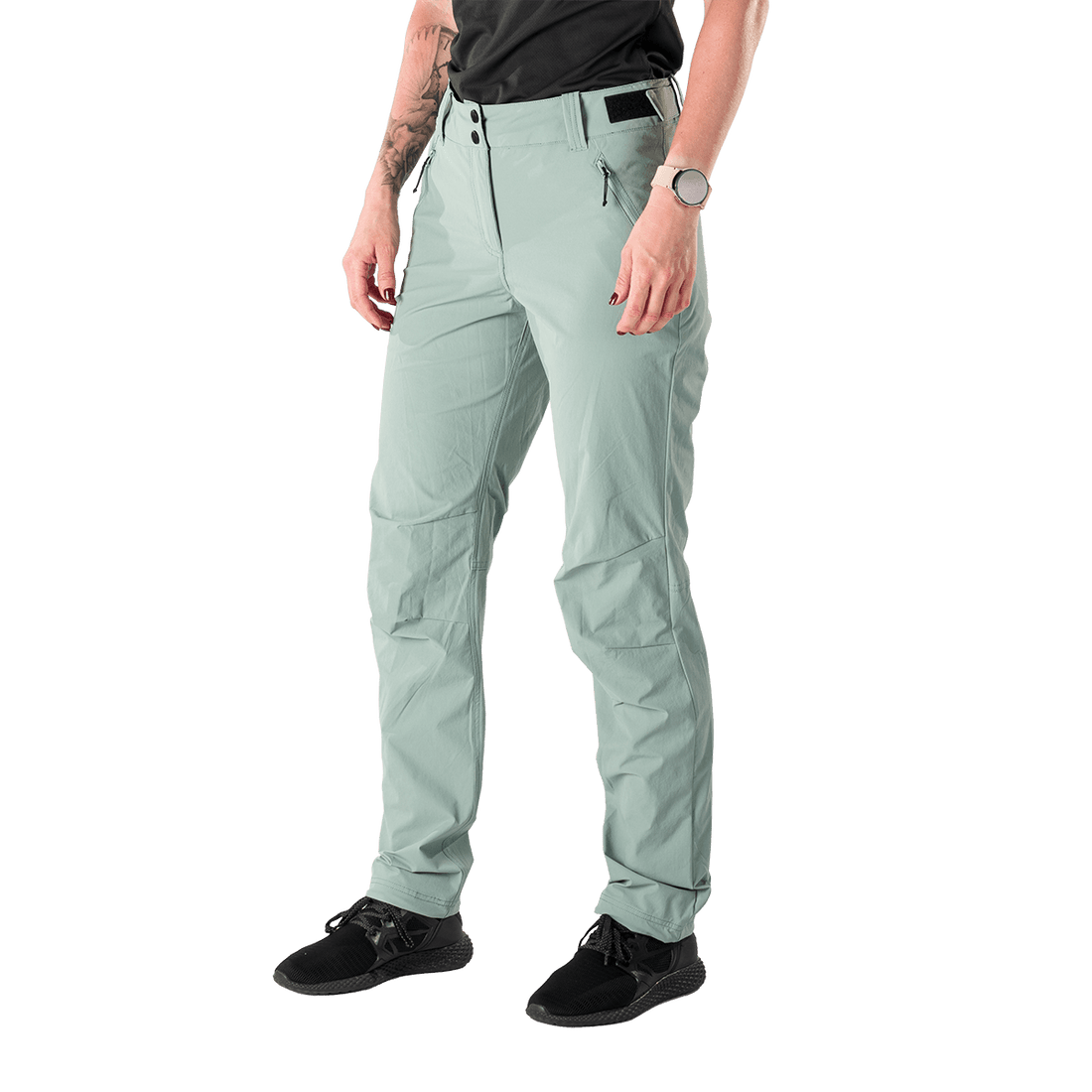 NO-6068OR women's travel elastic pants AINHOA