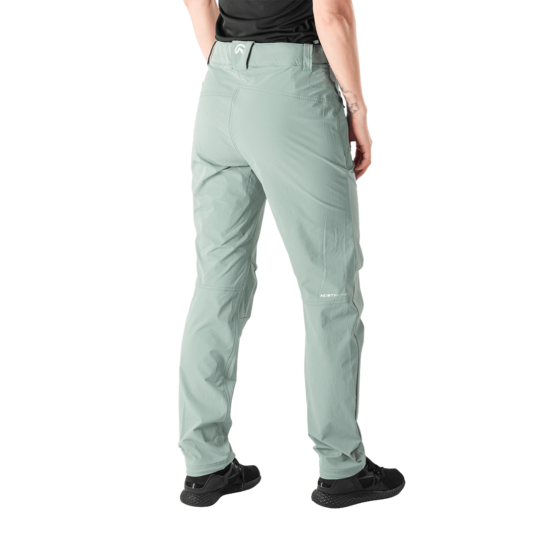 NO-6068OR women's travel elastic pants AINHOA