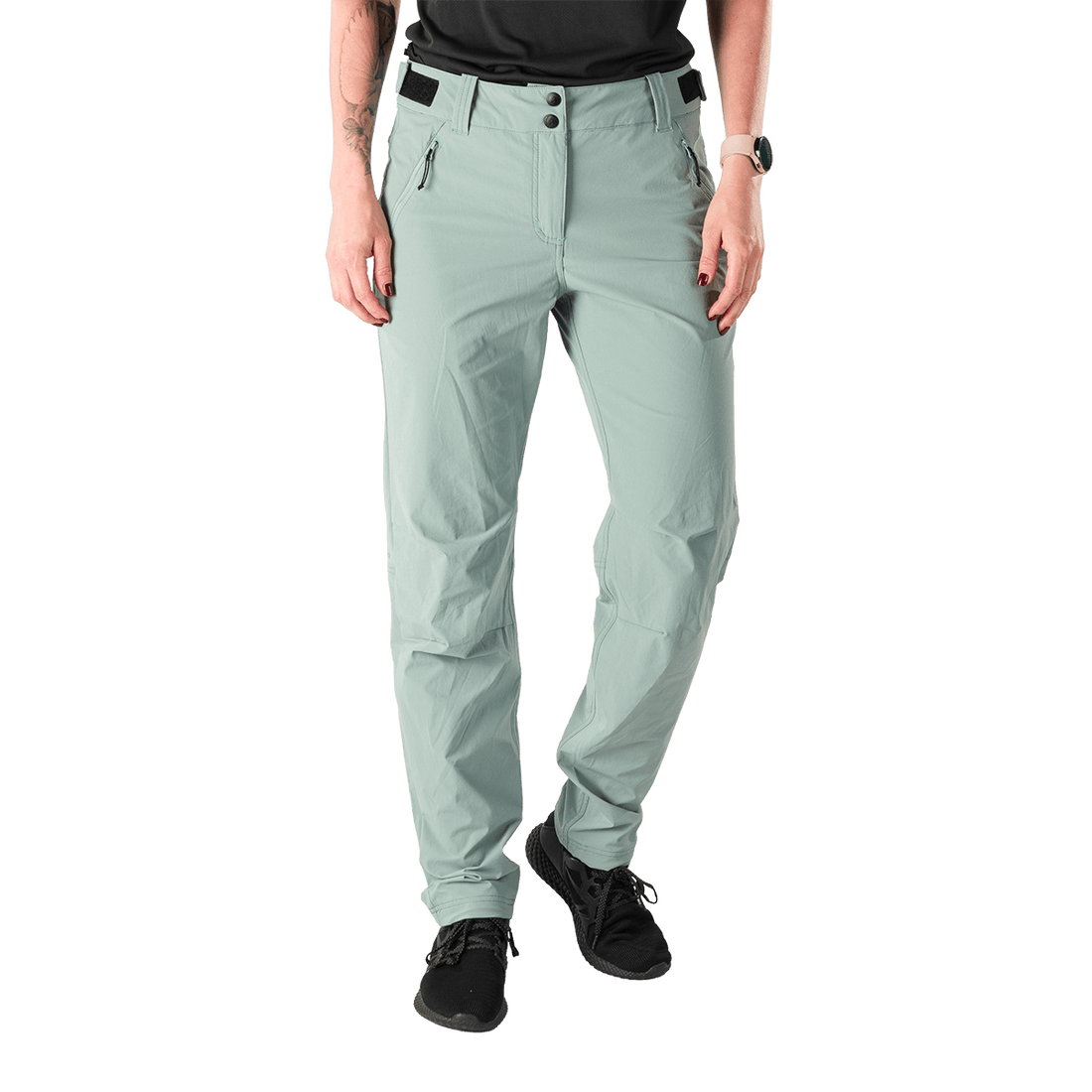 NO-6068OR women's travel elastic pants AINHOA