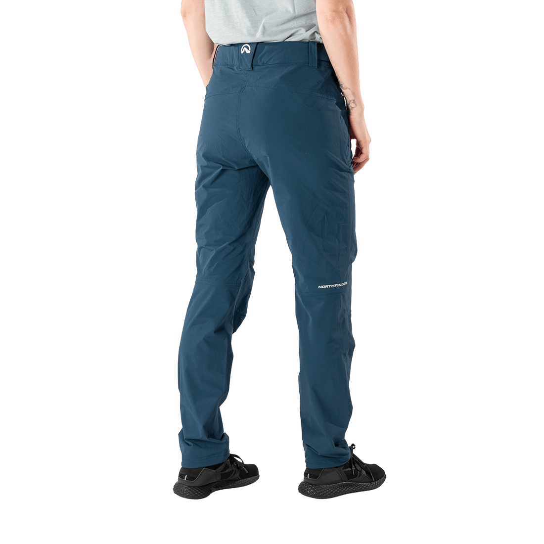 NO-6068OR women's travel elastic pants AINHOA