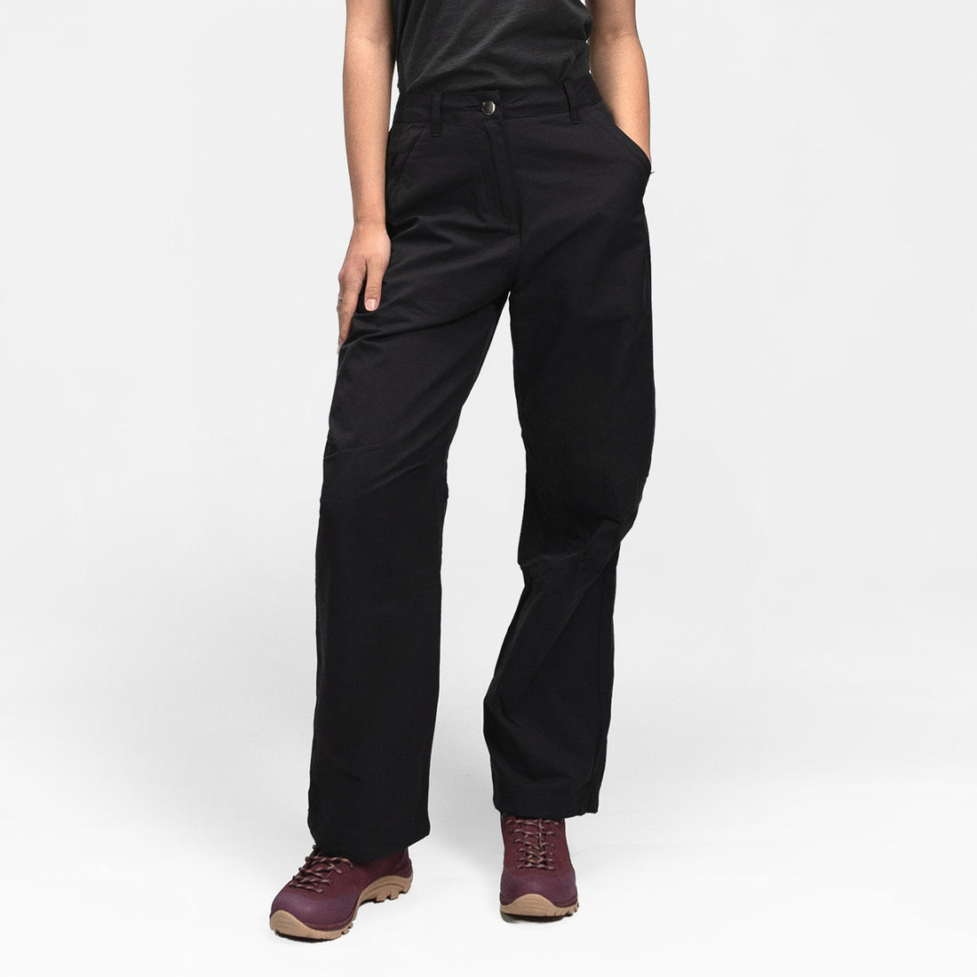 NO-6073OR women's cotton blend pants MENCYA