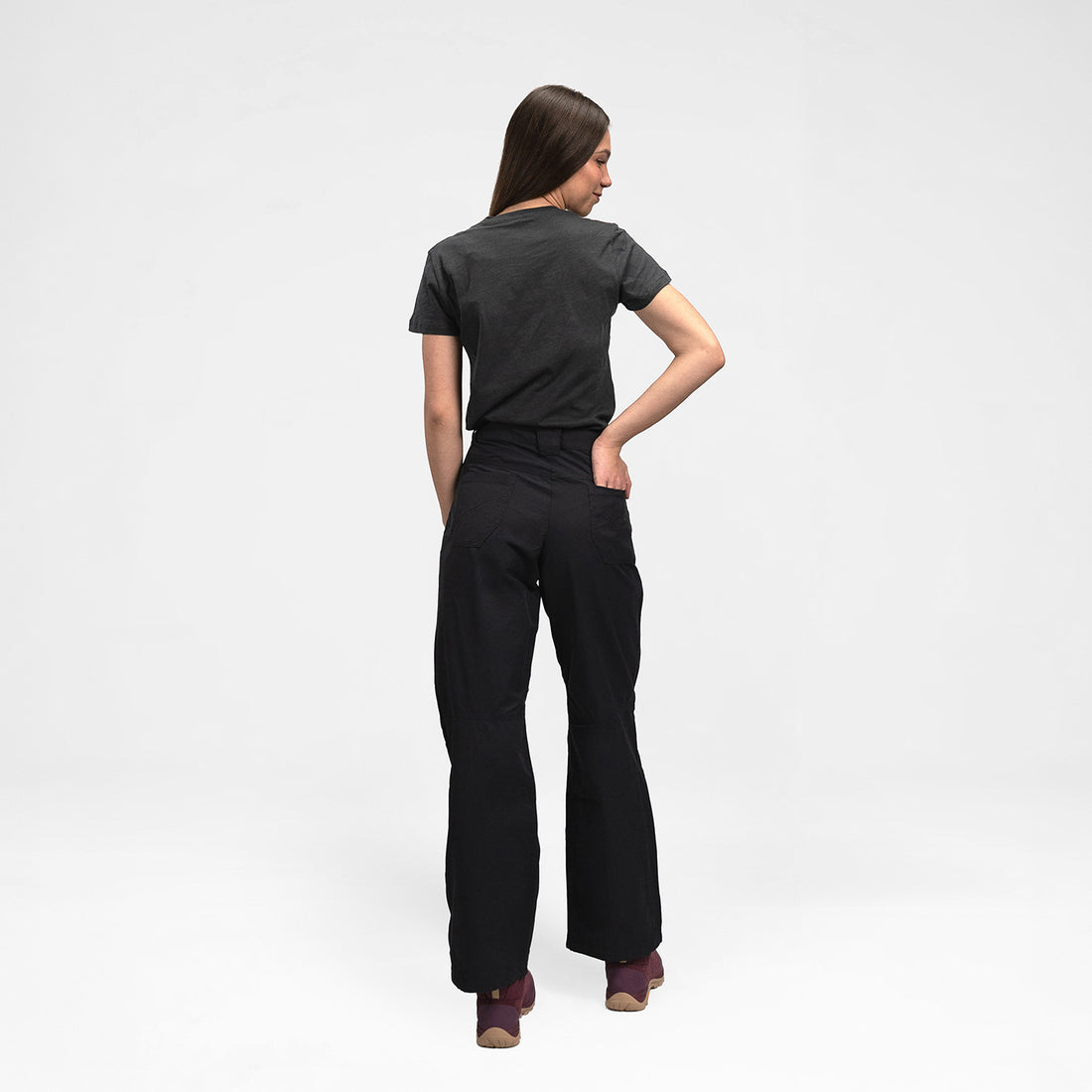 NO-6073OR women's cotton blend pants MENCYA