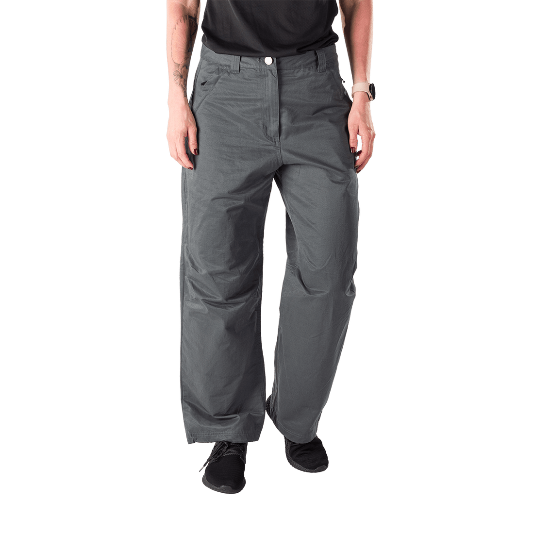 NO-6073OR women's cotton blend pants MENCYA