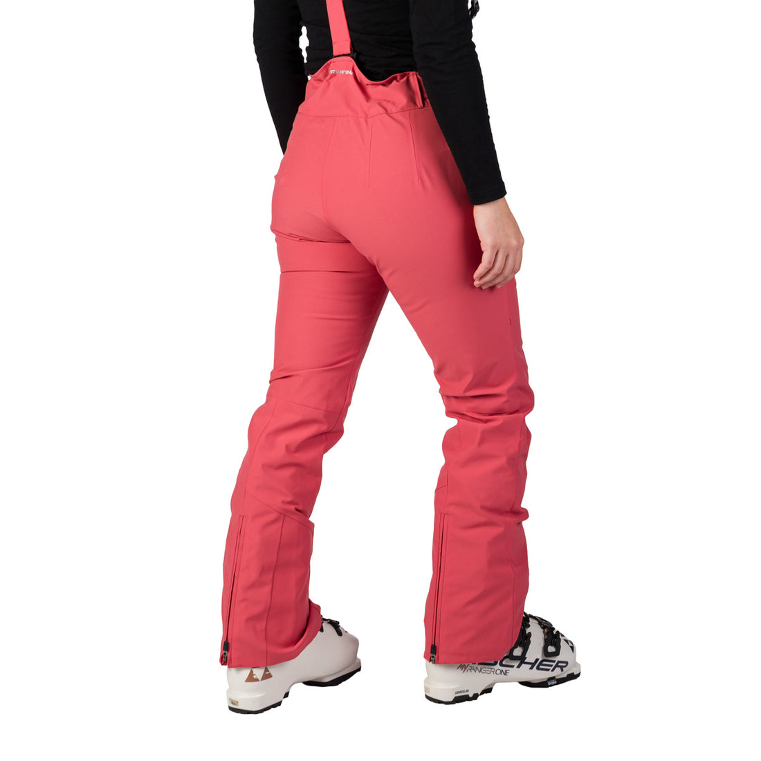 NO-6091SNW women's ski comfortable trousers with braces GEMNA