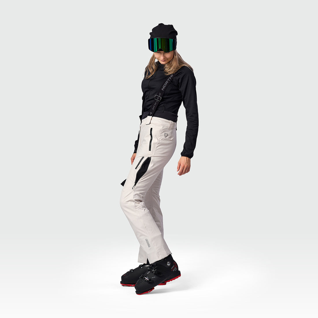 NO-6097SNW women's ski premium pants Dermizax™EV ADLEY
