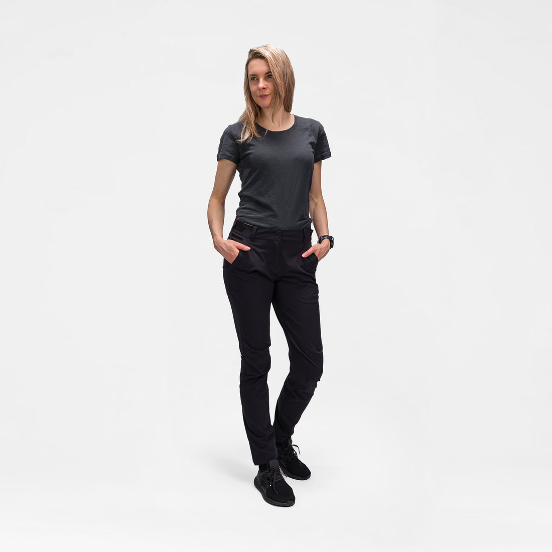 NO-6100OR women's trekking stretch pants SKALNATA