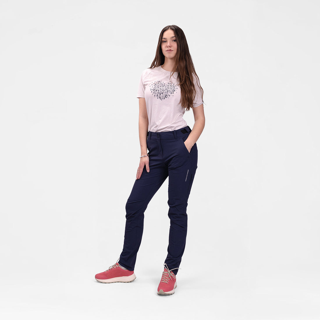 NO-6100OR women's trekking stretch pants SKALNATA