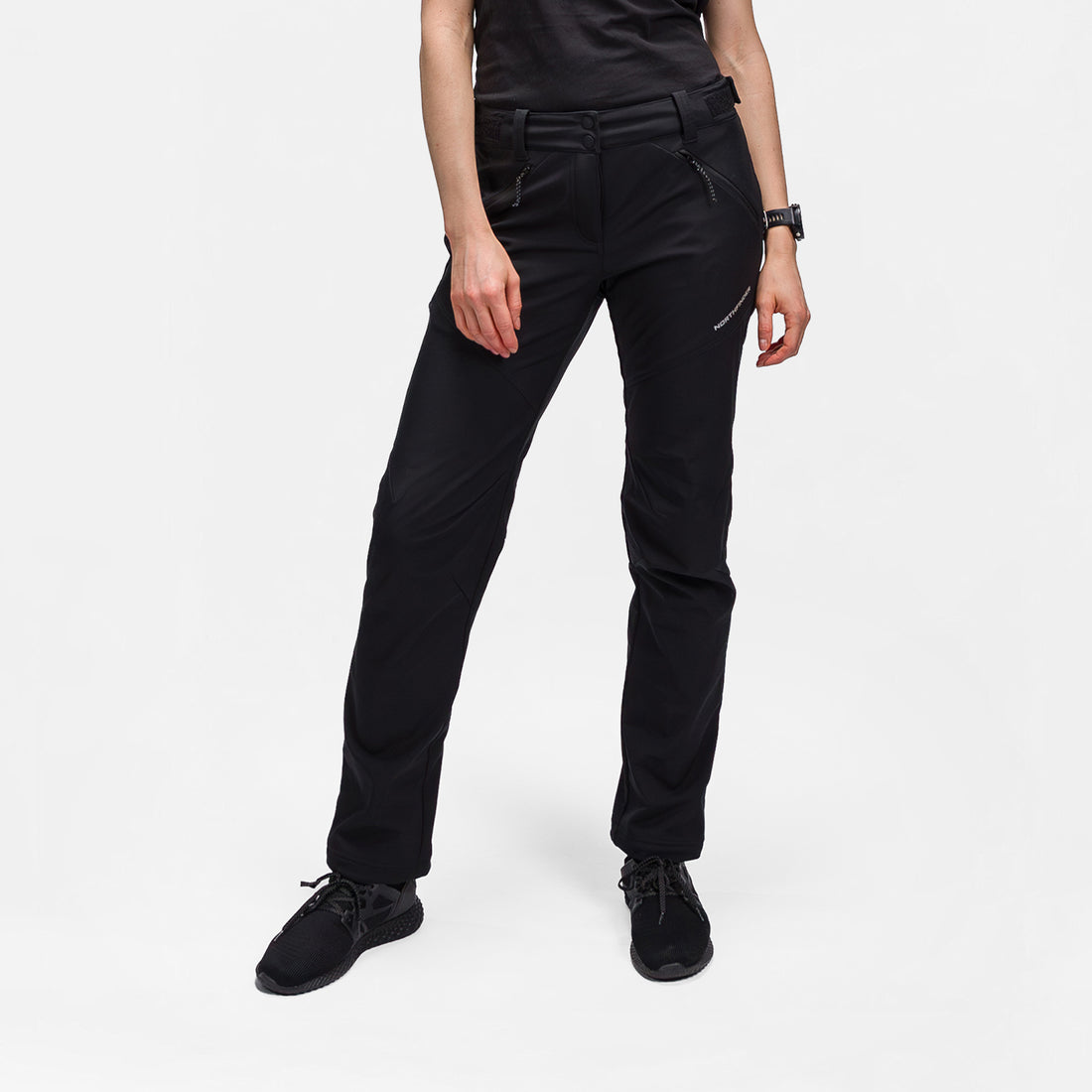 NO-6111OR women's trekking softshell pants outdoor 3L LEEA