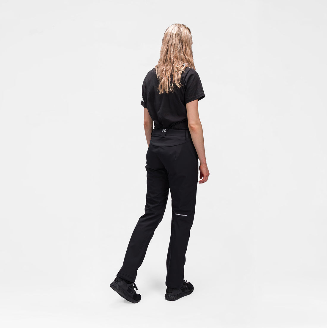 NO-6111OR women's trekking softshell pants outdoor 3L LEEA