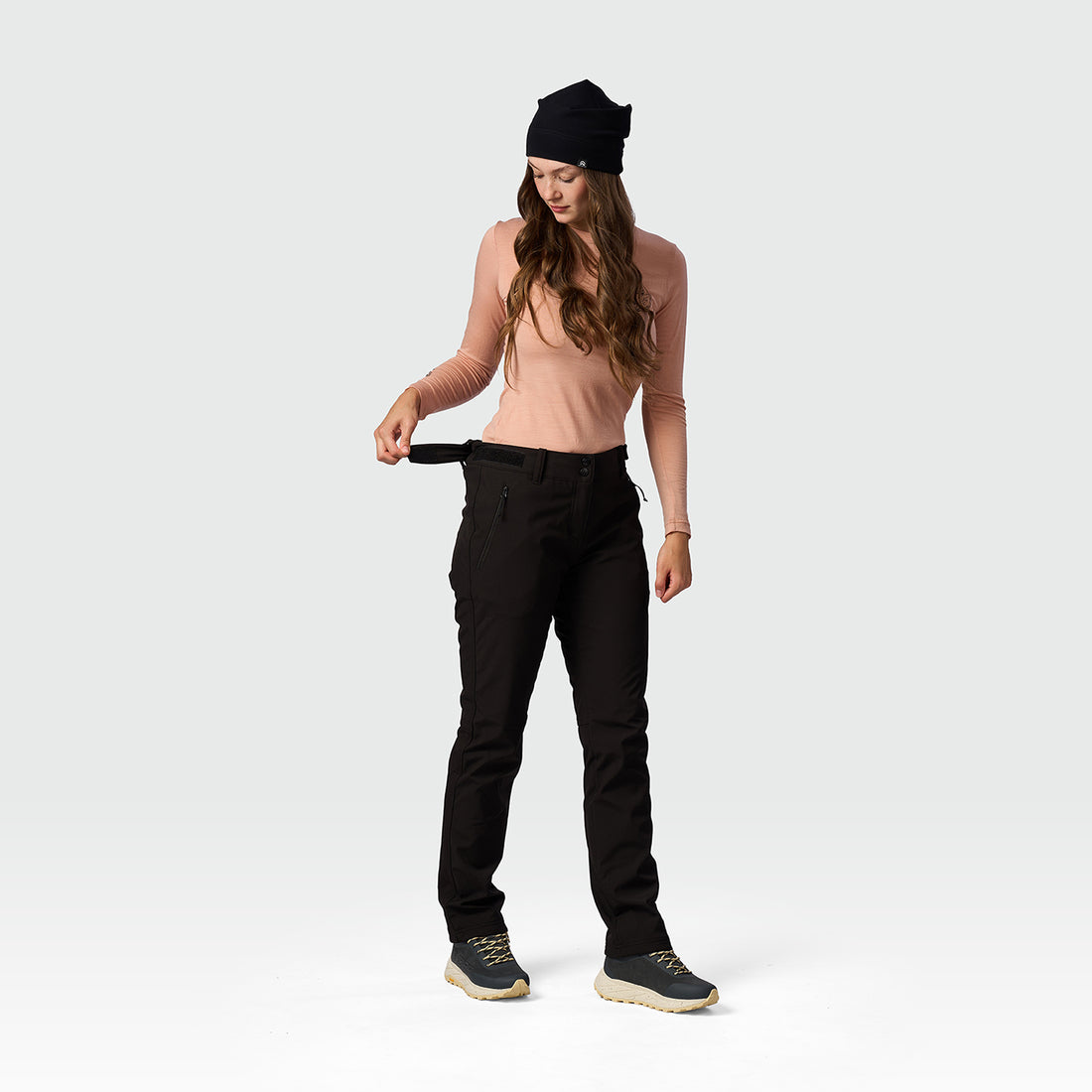 NO-6112OR women's softshell pants 3L ANGELA