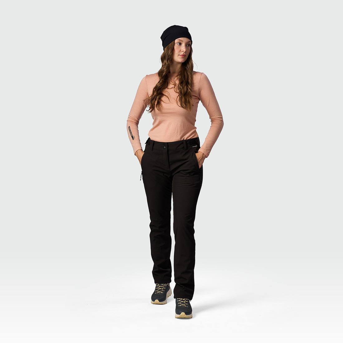 NO-6112OR women's softshell pants 3L ANGELA