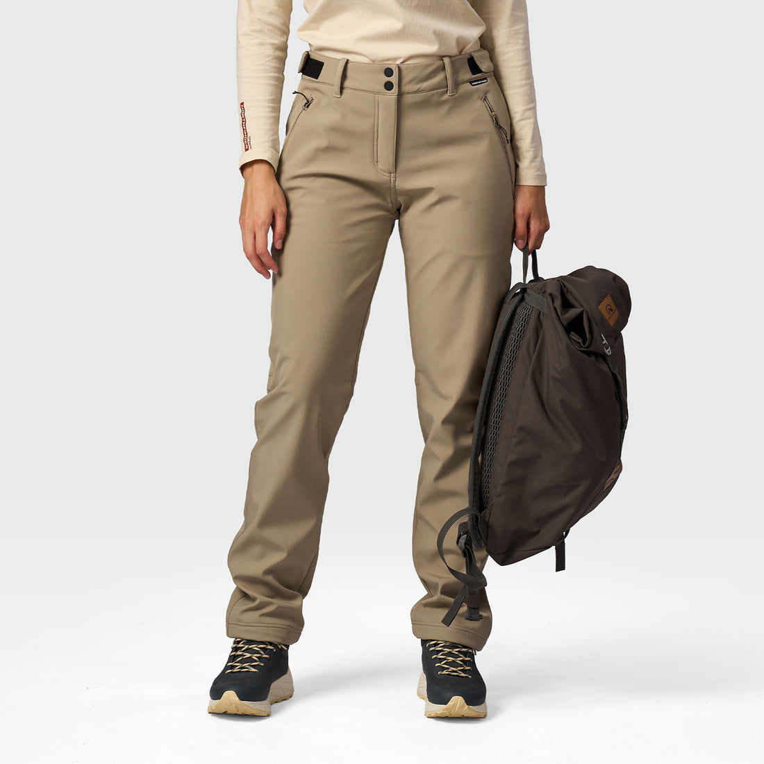 NO-6112OR women's softshell pants 3L ANGELA