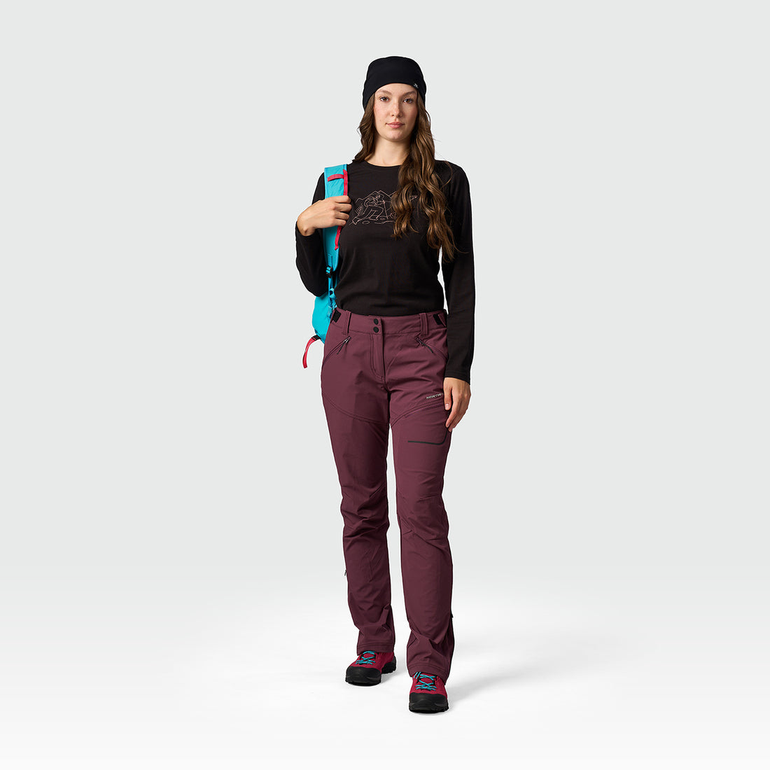 NO-6113OR women's stretch outdoor pants SOLJA
