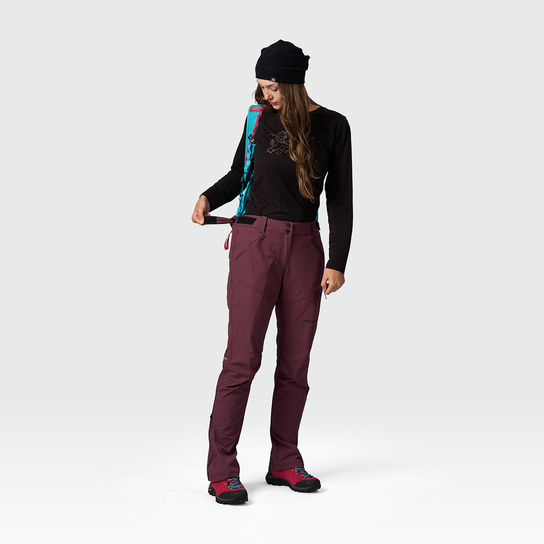 NO-6113OR women's stretch outdoor pants SOLJA
