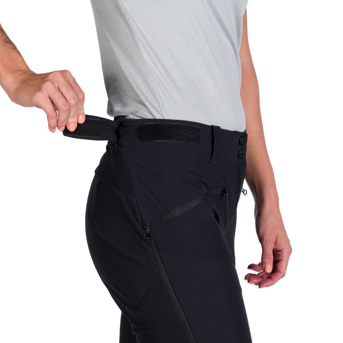 NO-6502PRO Hybrid full-zip women's softshell pants BELASA