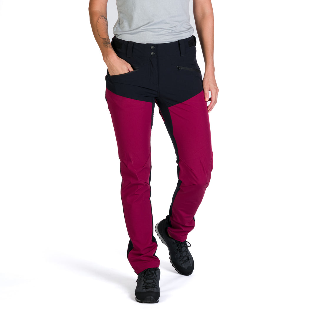 NO-6502PRO Hybrid full-zip women's softshell pants BELASA