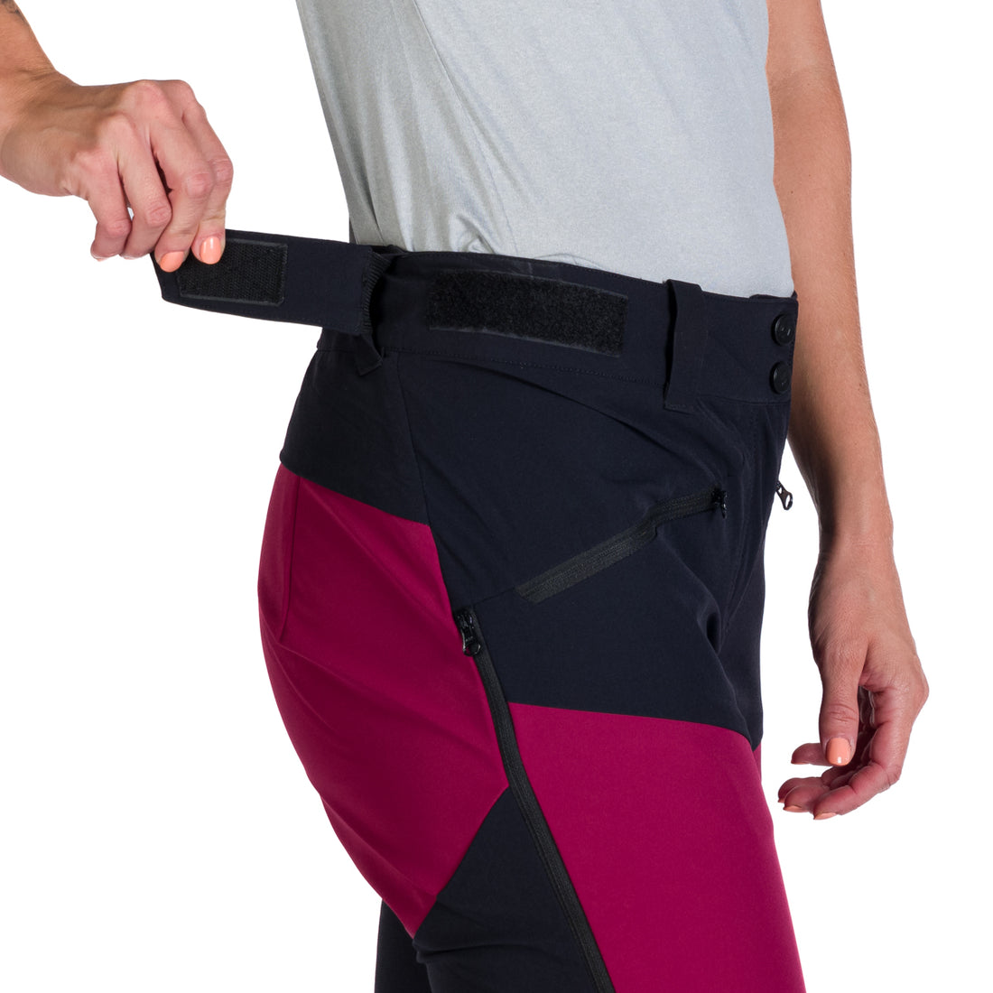 NO-6502PRO Hybrid full-zip women's softshell pants BELASA