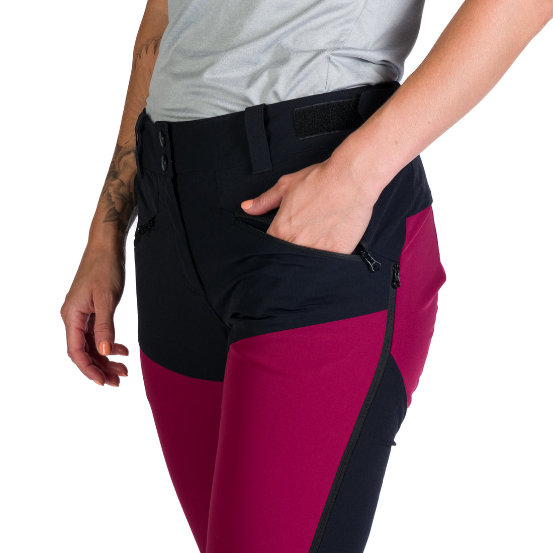 NO-6502PRO Hybrid full-zip women's softshell pants BELASA