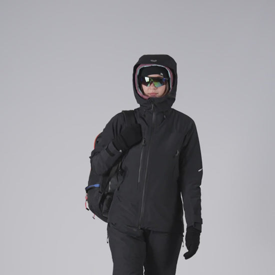 BU-6112SKP women's ski-touring technical hardshell jacket Dermizax™EV MURANSKA - BU-6112SKP.mp4