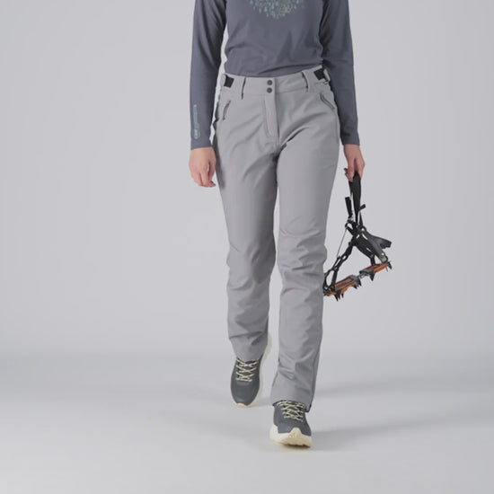 NO-6110OR women's outdoor softshell pants 3L RUUT - NO-6110OR.mp4