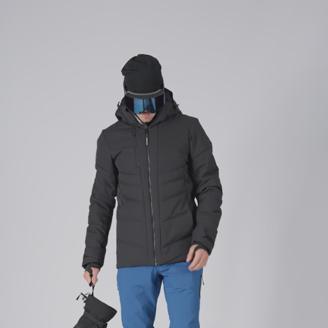 BU-5416SNW men's ski insulated comfort jacket RYAN  - BU-5416SNW.mp4