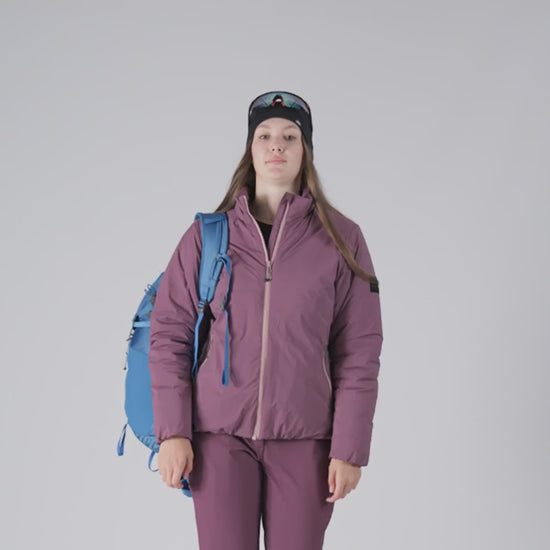 BU-6456OR women's insulated 2L jacket MARTA - BU-6456OR.mp4