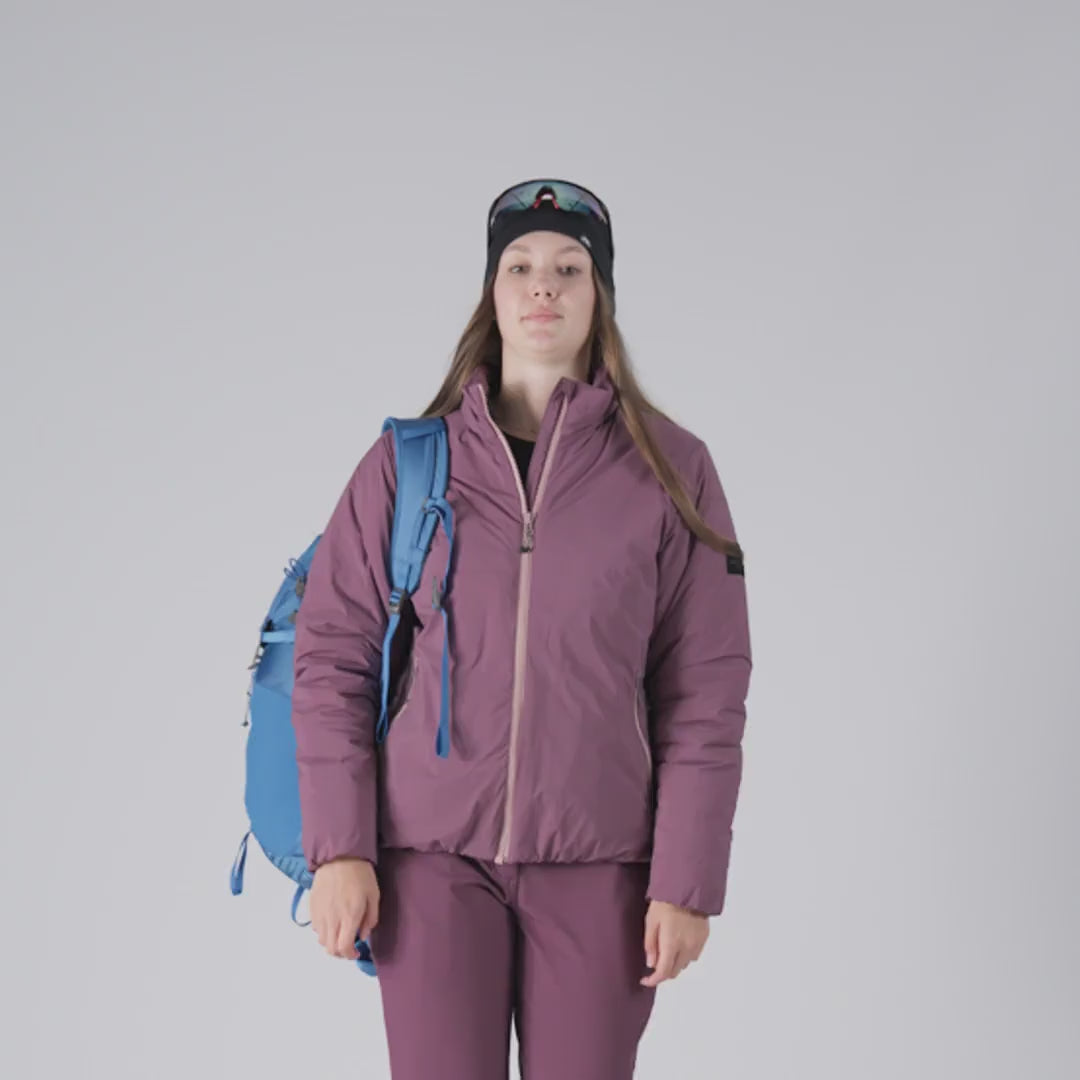BU-6456OR women's insulated 2L jacket MARTA - BU-6456OR.mp4
