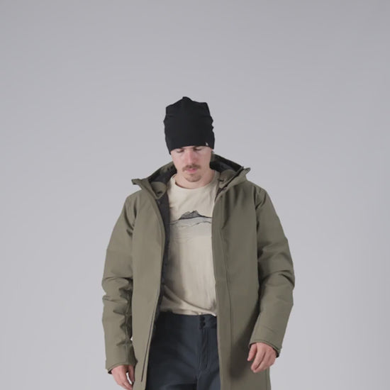 BU-5447OR men's urban comfort outershell 2L coat MOIS - BU-5447OR.mp4